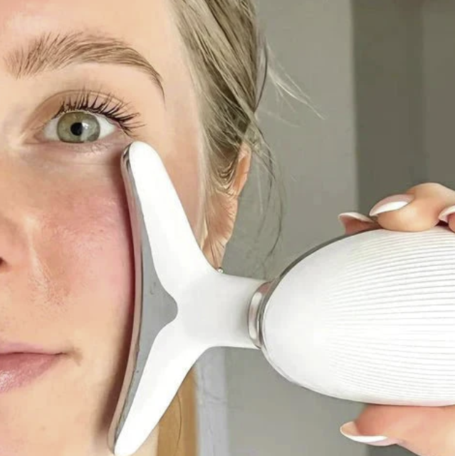 GlowLuxury™ | Masajeador Facial LED Reafirmante