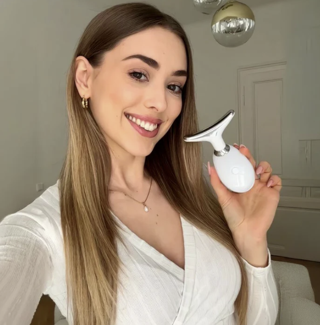 GlowLuxury™ | Masajeador Facial LED Reafirmante