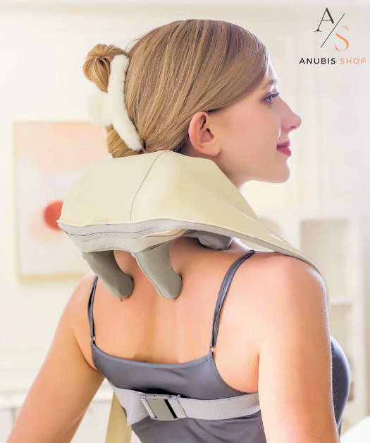 ThermaLuxe® Masajeador de Cuello y Espalda Inteligente