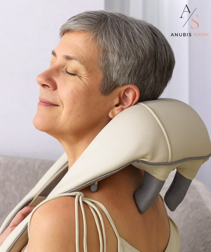 ThermaLuxe® Masajeador de Cuello y Espalda Inteligente