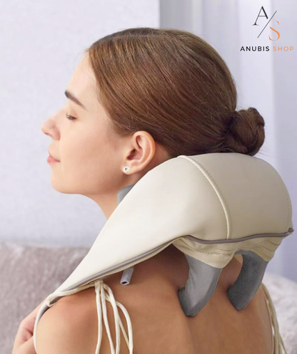 ThermaLuxe® Masajeador de Cuello y Espalda Inteligente