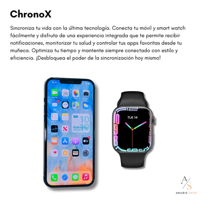 Smart Watch ChronoX Negro