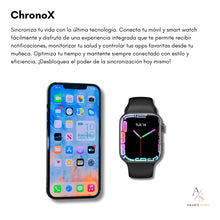 Cargar imagen en el visor de la galería, Smart Watch ChronoX Negro
