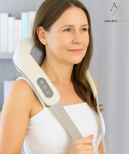 ThermaLuxe® Masajeador de Cuello y Espalda Inteligente