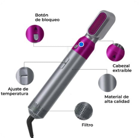 Secador Profesional 5 en 1  AirGlam™